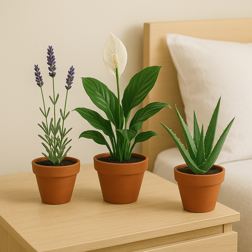 des plantes dans votre chambre pour un sommeil paisible